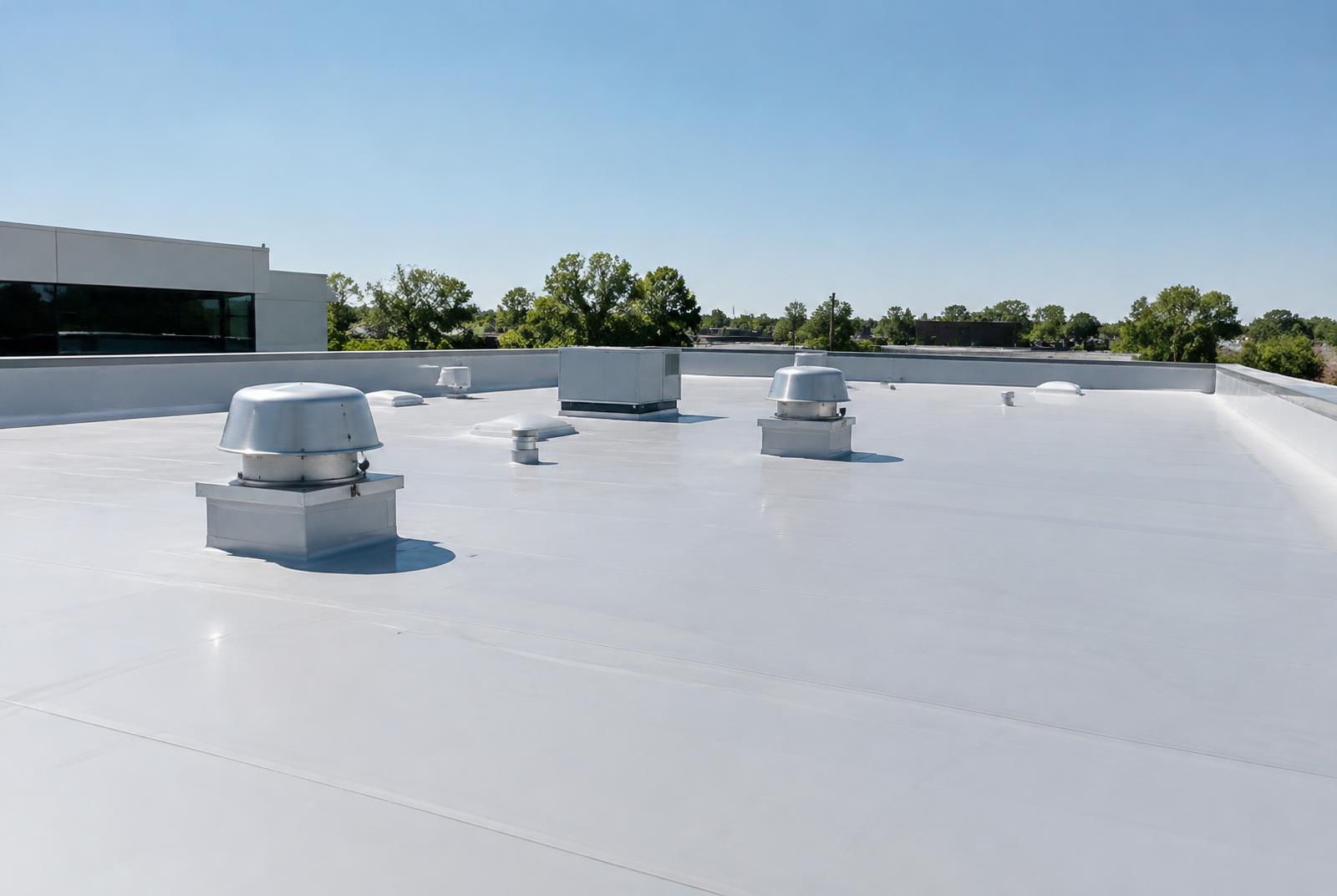 Flat Roofing — completed project photo