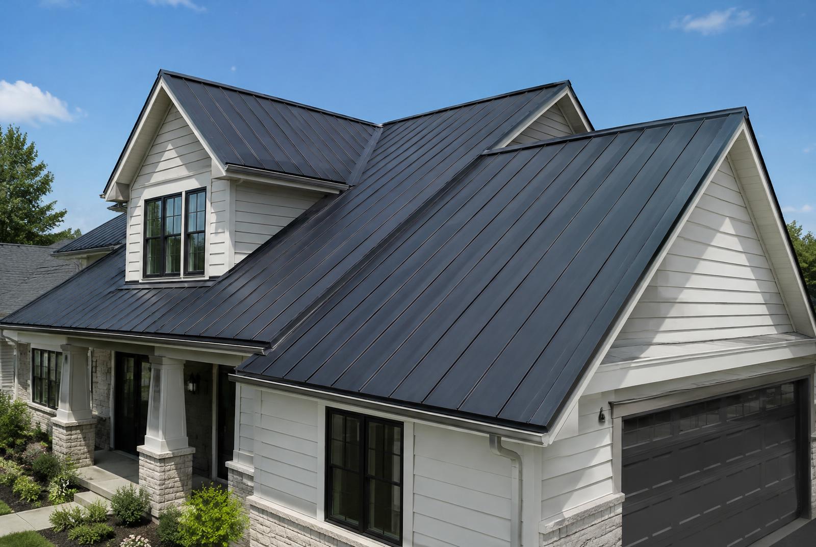 Metal Roofing — completed project photo